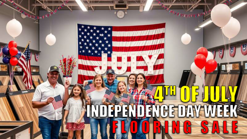 4th of July | Independence Day Week | Flooring Sale !!! 